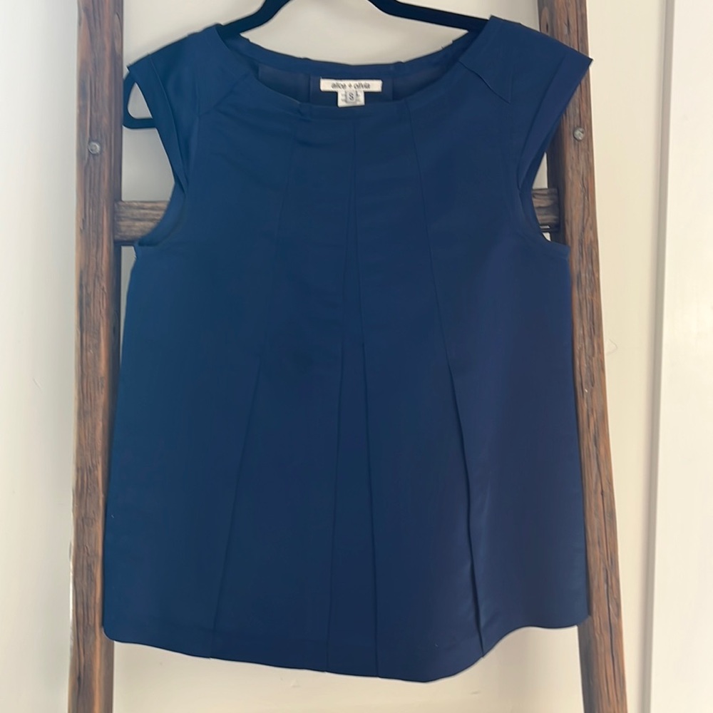 Lovely satin swing top